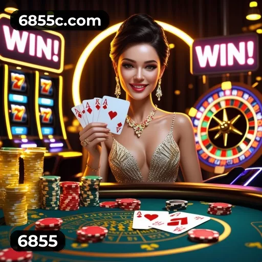 Cassino ao vivo 6855 com dealers brasileiros e streaming 4K