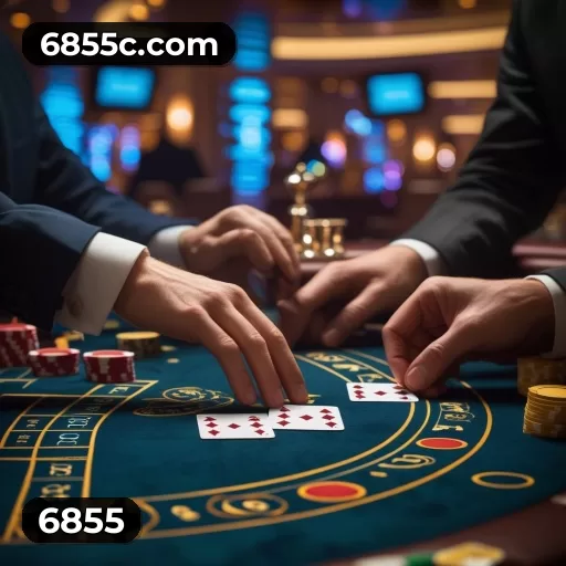 6855 licenciado com transparência e jogo responsável